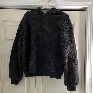 Dark Grey Target sherpa sweatshirt size M